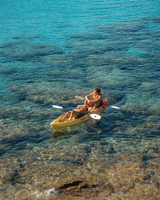 Sant Elm: Guided kayak tour to the Island Dragonera & Hiking - Swimming and snorkelling before the return crossing