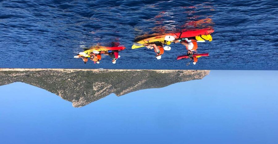 Sant Elm: Guided kayak tour to the island Dragonera - Paddling across to Sa Dragonera