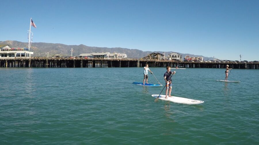 Santa Barbara: Stand-up Paddle Board Rental - Getting fitted with the right equipment