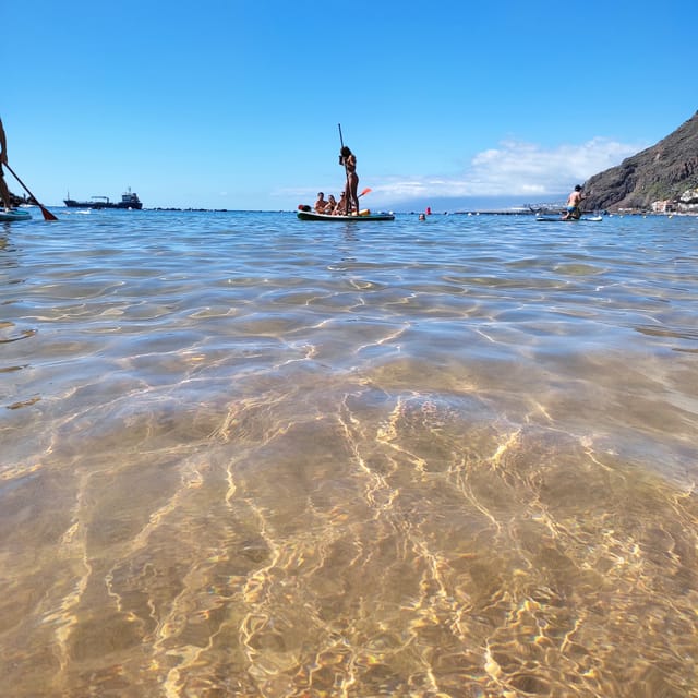 Santa Cruz de Tenerife: Las Teresitas Stand Up Paddle Course - The first 20 minutes: getting steady on the board
