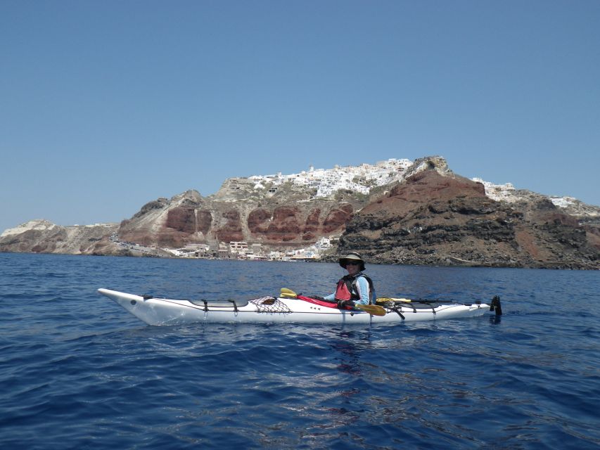 Santorini: South Sea Kayaking Tour with Sea Caves and Picnic - Key points to know before booking