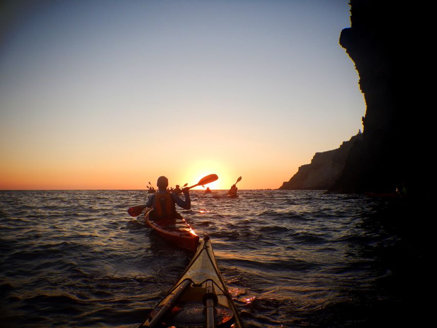 Santorini: Sunset Sea Kayak with Light Dinner - The Greek dinner after the paddle