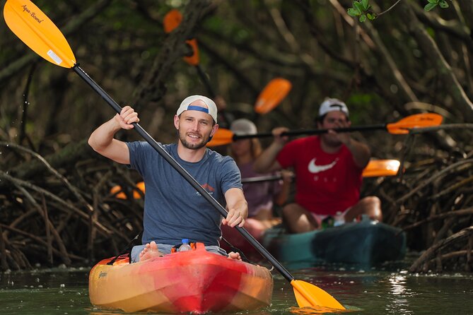 Sarasota Mangrove Tunnel Guided Kayak Adventure - Crossing Sarasota Bay in search of wildlife