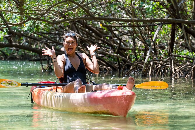 Sarasota Mangrove Tunnel Guided Kayak Adventure - The opening lesson helps first-time paddlers