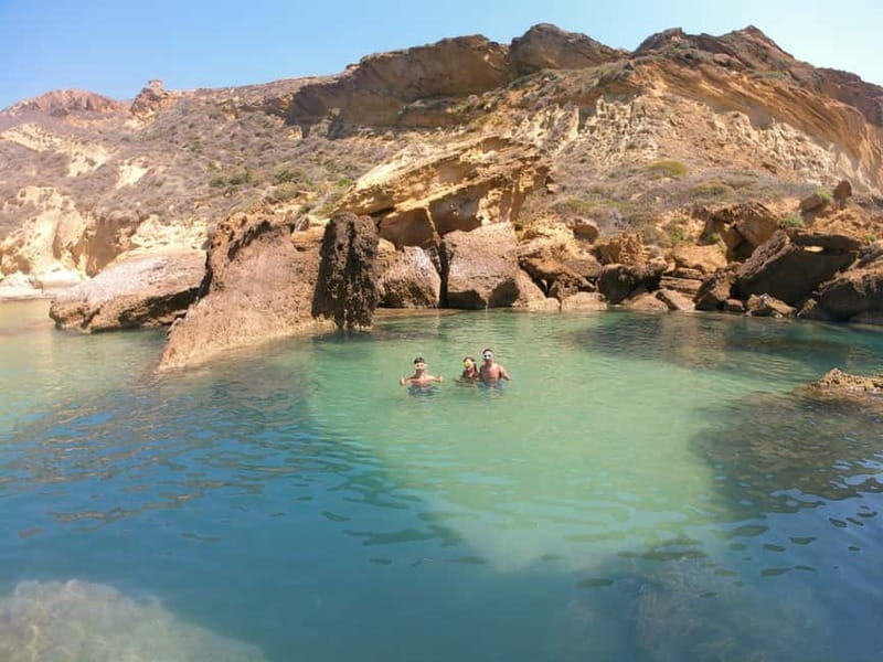 SCALA DEI TURCHI: SUP [STAND UP PADDLE] EXPERIENCE & SNORKELING - Paddling toward the white cliffs
