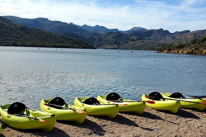 Scenic Guided Kayaking Tour on Saguaro Lake - Willow Springs Canyon and the snack stop