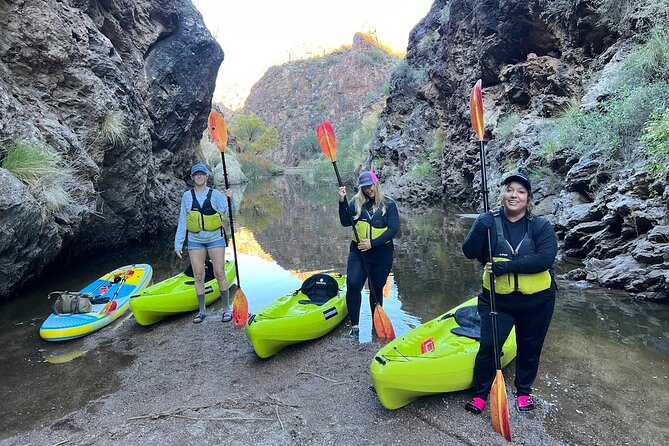 Scenic Guided Kayaking Tour on Saguaro Lake - Returning to Butcher Jones