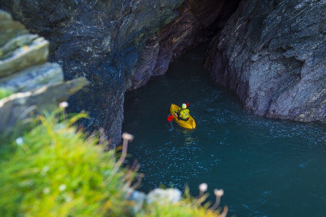 Sea Kayak Lesson & Tour in Newquay - Paddling past Newquay’s caves and cliffs