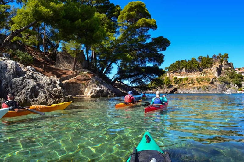 Sea Kayak Parga: A Coastal Adventure & Islet Exploration - From Valtos Beach to Parga Castle