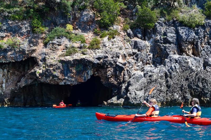Sea Kayak Parga: A Coastal Adventure & Islet Exploration - White Cliff Beach, a proper swim stop