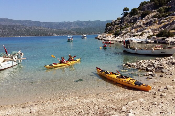 Sea Kayak Tour Over the Sunken City of Kekova Kas(Small Groups) - Simena Castle brings the clearest historic focus