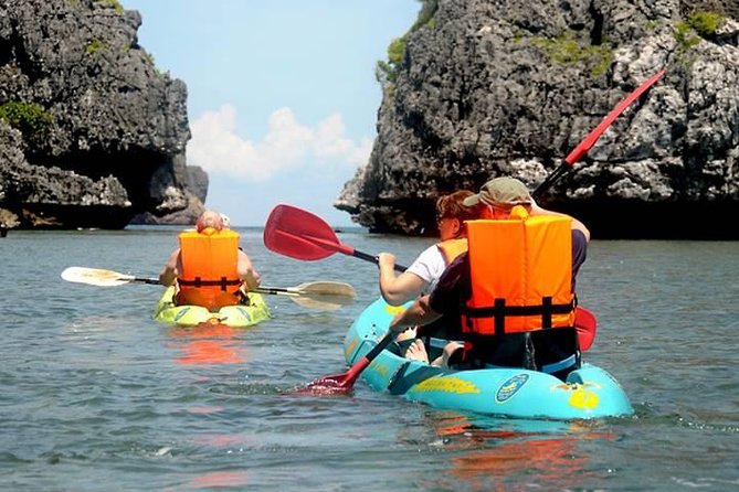 Sea Kayaking at Ang Thong National Marine Park from Koh Samui - The boat ride from Koh Samui