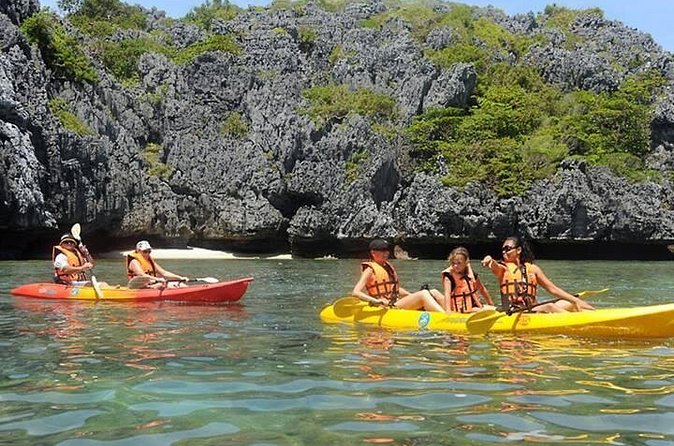 Sea Kayaking at Ang Thong National Marine Park from Koh Samui - Group size, guides, and the pace of the day
