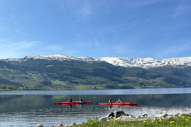 Sea Kayaking Rental - A lake-level view of Norway near Voss