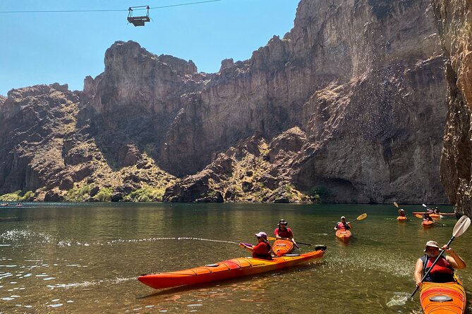 Self‑Drive Emerald Cave Kayak Tour in Black Canyon - Reaching the small Emerald Cave