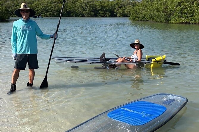 Self-Guided Island Tour: CLEAR/Standard Kayak, SUP-Bonita Springs - Family comfort and practical gear