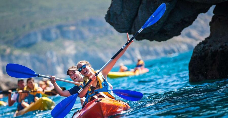 Sesimbra: Arrábida Natural Park Guided Kayaking Tour - Why the coast looks best from a canoe