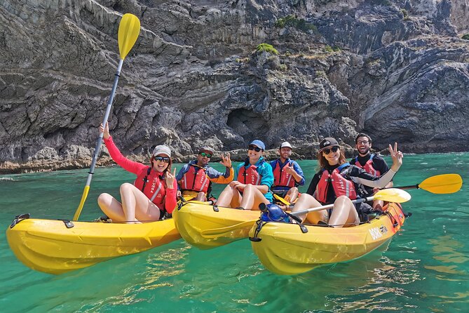 Sesimbra Discovery by Kayak - Lisbon pickup and group size