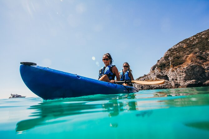 Sesimbra : Guided Kayak Tour in Arrábida Natural Park & Caves - What the $42.34 price buys you