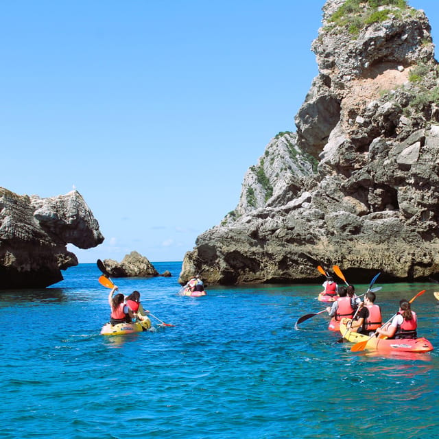 Sesimbra: Ribeiro Cavalo Beach, Caves, & Arrábida Kayak Tour - Why this stretch of Arrábida works so well by kayak