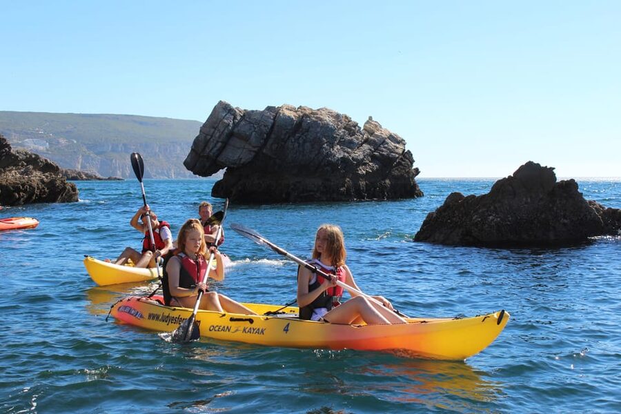 Sesimbra: Ribeiro Cavalo Beach, Caves, & Arrábida Kayak Tour - What $44 buys you