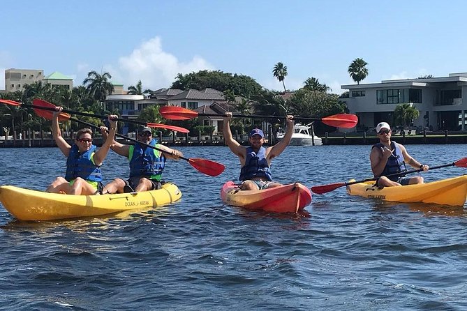 Seven Isles of Fort Lauderdale Kayak Tour - The Isles of Venice at an easy pace