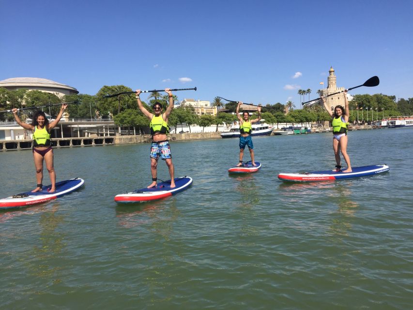 Seville: 1.5-Hour Daytime Standup Paddleboarding Tour - Riverside views through Triana and Expo ʼ92