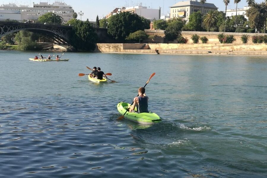 Seville: 2–Hour Guadalquivir River Kayaking Tour - Calle Betis and the Torre del Oro