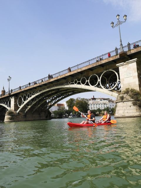 Seville:Guadalquivir River Kayak Tour - Paddling along the Guadalquivir