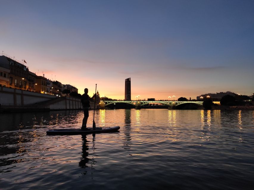 Seville: Sunset and Evening Paddle Boarding Tour - The five-minute lesson that gets beginners moving