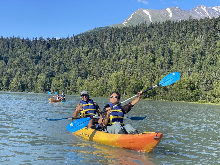 Seward Area Glacial Lake Kayaking Tour 1.5 hr from Anchorage - What the three-hour itinerary feels like