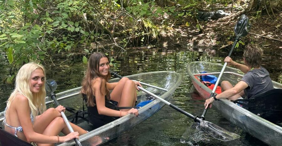 Silver Springs: Guided Clear Kayak or Paddleboard Gator Tour - Getting comfortable on the kayak or paddleboard