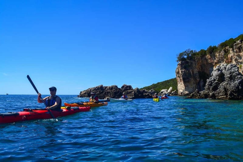 Sivota-Blue Lagoon: Sea Kayaking Tour with Snorkeling - Blue Lagoon’s white sand and clear water