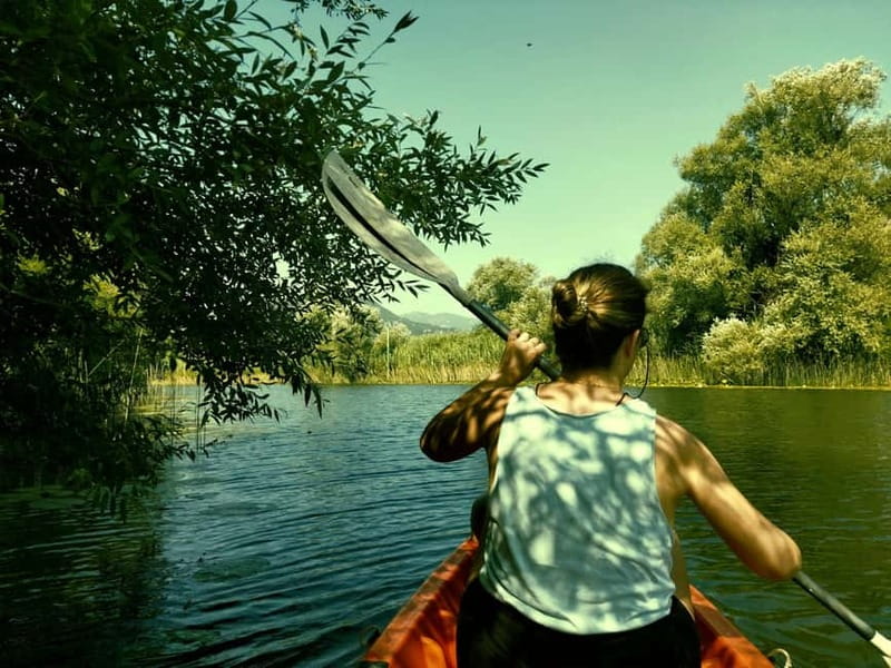 Skadar Lake National Park: Eco-friendly Kayak Adventure - Lesendro ruins and the open lake