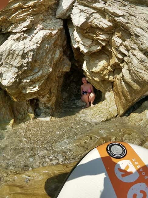 Skiathos: Guided Sea Kayaking Tour with Swim Stop - The paddle along the south coast