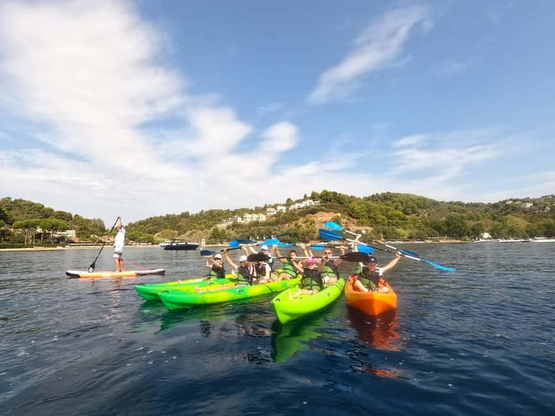 Skiathos: Guided Sea Kayaking Tour with Swim Stop - What happens when the wind changes
