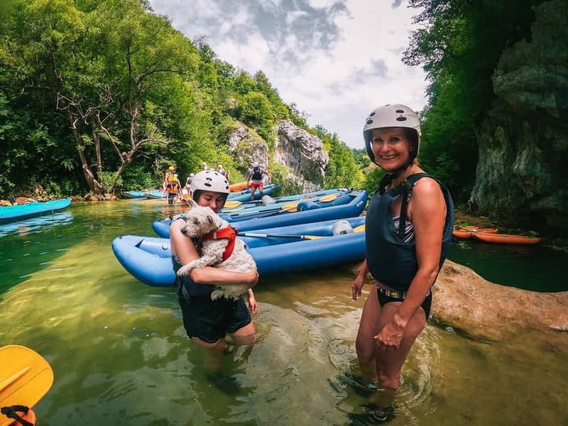 Slunj: River and Waterfalls Kayaking on Mrežnica river - The Mrežnica River Is the Main Event