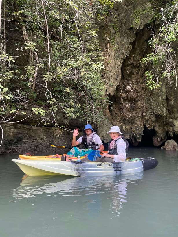 Small Group, Big Heart: Kilim Karst Mangrove Kayak Adventure - Lunch at the floating fish farm hub