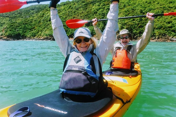Small group guided sea kayaking in Akaroa marine reserve - The practical drawbacks to weigh