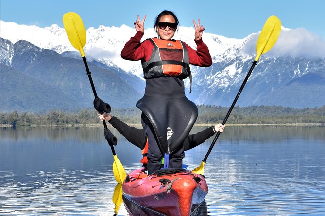 Small-Group Kayak Adventure from Franz Josef Glacier - What you can really see of the glaciers