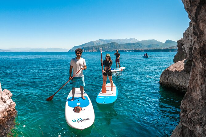 Small group paddle boarding tour to Bagni Regina Giovanna - Key points to know before booking