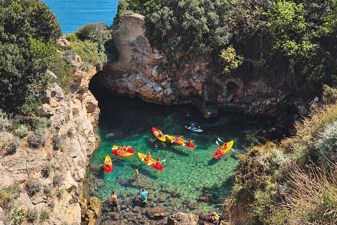 Small groups Kayak tour from Sorrento to Bagni Regina Giovanna - Starting at Marina Grande in Sorrento