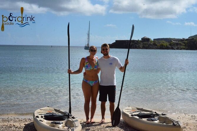 Snorkeling, Kayaking and Paddle Board Activity in Antigua - Paddling toward Nelson’s Dockyard
