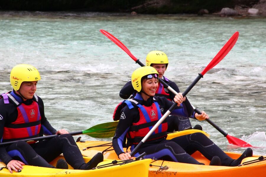 Soča: Kayaking on the Soča River Experience with Photos - What happens at the finish