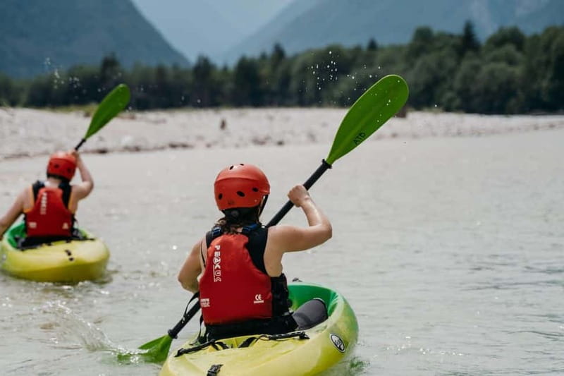 Soča River: Kayaking Adventure for All Levels with Photos - On the Soča for 90 minutes