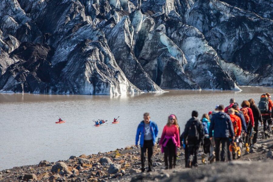 Sólheimajökull: Guided Kayaking Tour on the Glacier Lagoon - Meeting at Sólheimajökull Base Camp