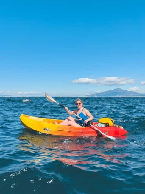 Sorrento: kayak small group tour to Bagni Regina Giovanna - Simple ways to make the two hours better