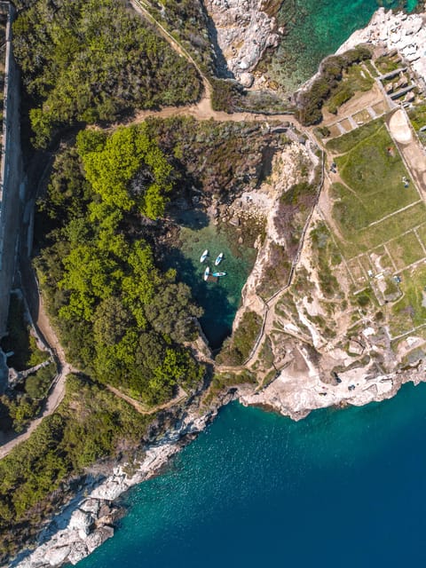 Sorrento: SUP Paddleboard Tour to Bagni Regina Giovanna - What happens when the sea gets rough