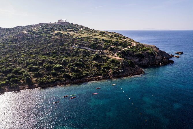 Sounio Sea Kayak Temple of Poseidon - Sunset paddling and the heat question