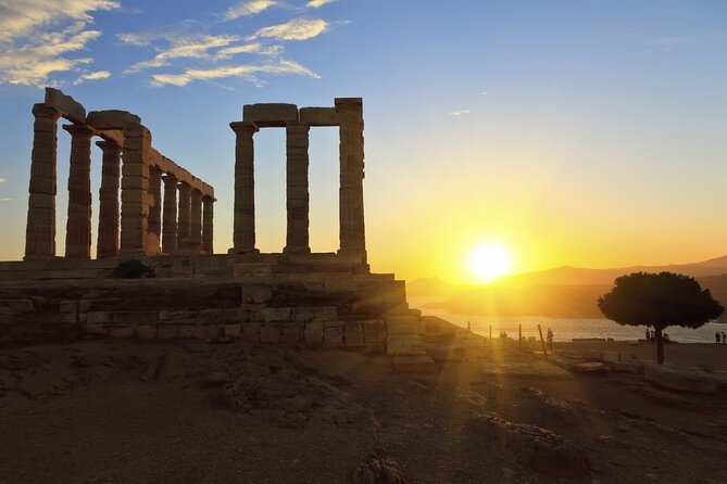 Sounio Sea Kayak Tour to the Temple of Poseidon full program - Visiting the Temple of Poseidon for about one hour